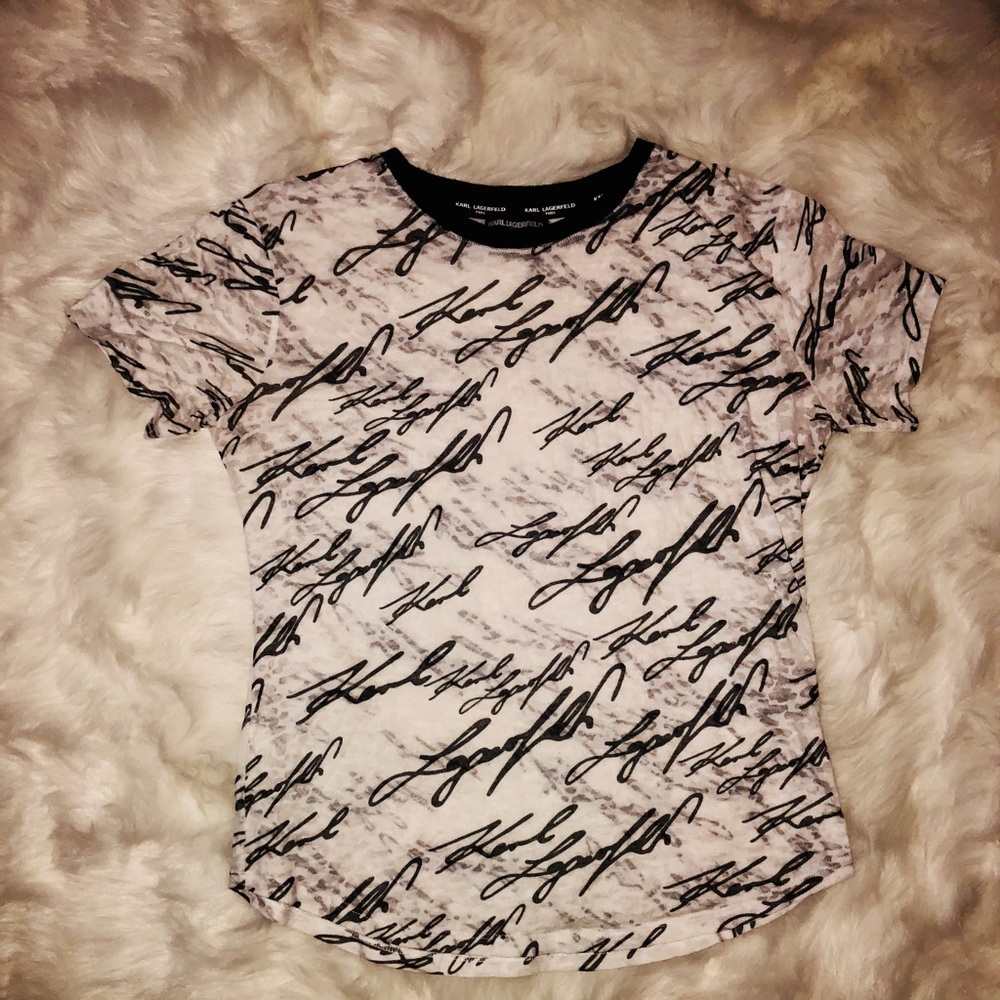 Fairly New Karl Lagerfeld T shirt
